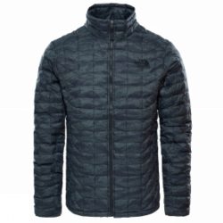 The North Face Mens ThermoBall Full Zip Jacket Thyme Tigrid Camp Print